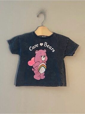 Zara Care Bears Pink Graphic Tee 12-18m